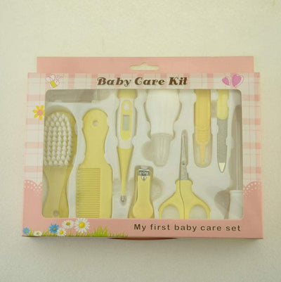 Maternal and Infant Thermometer Feeding Nasal Nasal Care 10 Piece Set Baby Manicure Clamp Nail Clipper Set
