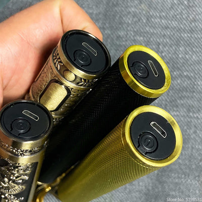 Tondeuse à cheveux électrique à tête d'huile, écran LCD, gravure USB, tête de Bouddha, ciseaux rétro T9, génération d'énergie, poussée