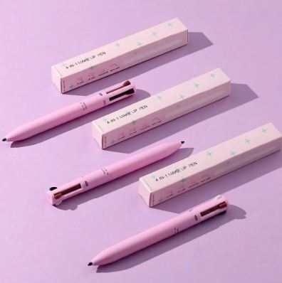Stylo de maquillage 4 en 1 Conçu pour offrir polyvalence et praticité.
